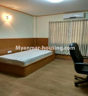 မြန်မာအိမ်ခြံမြေ - ငှားရန် property - No.3547 - ရန်ကင်းမြို့နယ်ရှိ ရန်ကင်းစင်တာတွင် အခန်းကောင်းတစ်ခန်းဌားရန်ရှိသည်။ View of the Bed room