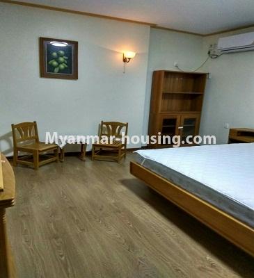 Myanmar real estate - for rent property - No.3547 - A Good room for rent in Yankin Centre, Yankin Township - View of Bed room
