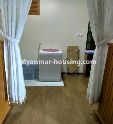 မြန်မာအိမ်ခြံမြေ - ငှားရန် property - No.3547 - ရန်ကင်းမြို့နယ်ရှိ ရန်ကင်းစင်တာတွင် အခန်းကောင်းတစ်ခန်းဌားရန်ရှိသည်။  - View of the Bath room and Toilet