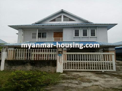 缅甸房地产 - 出租物件 - No.3552 - For Rent Landed house in Nawaday Garden Housing - 