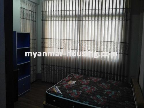 ミャンマー不動産 - 賃貸物件 - No.3557 - Condo room in South Horse Race Course Road, Bahan Township! - single bedroom view