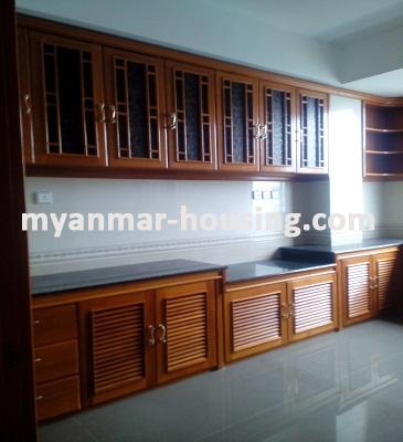 缅甸房地产 - 出租物件 - No.3570 - Excellent office room for rent in Pansodan Business Tower - View of the Kitchen room