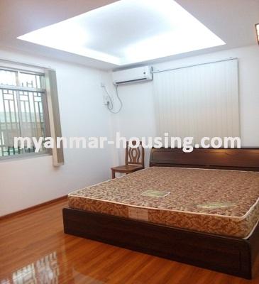 缅甸房地产 - 出租物件 - No.3582 - A nice room for rent in Yawmingyi Condo Dagon Township. - View of the Bed room