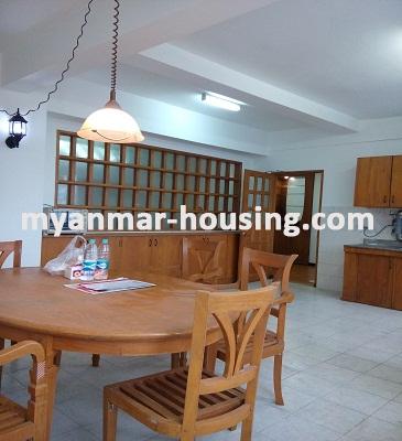 缅甸房地产 - 出租物件 - No.3583 - A Condominium for rent in MWEA Tower Dagon Township. - View of Kitchen room