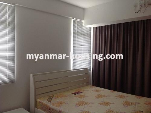 Myanmar real estate - for rent property - No.3586 - 3BHK Star City Condominium room for rent. - bedroom view