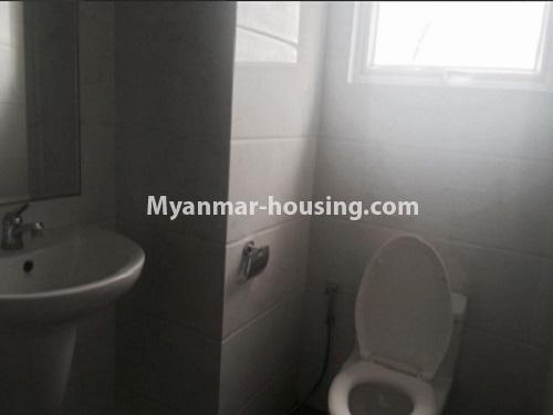 Myanmar real estate - for rent property - No.3586 - 3BHK Star City Condominium room for rent. - common bathroom view