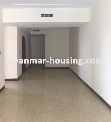 Myanmar real estate - for rent property - No.3587 - Well decorated room for rent in Golden City Condo - View of the Living room