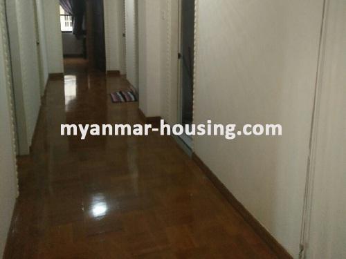 Myanmar real estate - for rent property - No.3591 - Condo room for rent in Yankin Township. - View ot the room