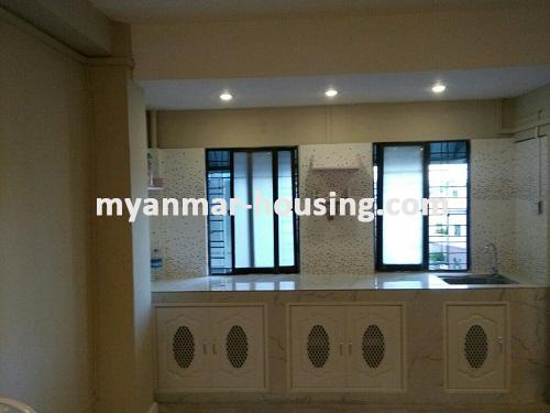 Myanmar real estate - for rent property - No.3601 - A good room for rent in Muditar housing.  - View of Kitchen room