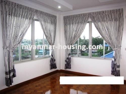 缅甸房地产 - 出租物件 - No.3603 - Modernize decorated a landed house for rent in 9 Mile Mayangone Township. - View of the living room