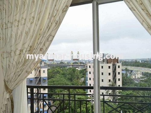 မြန်မာအိမ်ခြံမြေ - ငှားရန် property - No.3608 - ပုဇွန်တောင် Ocean ကွန်ဒိုတွင် ရုံးခန်းငှါးရန်ရှိသည်။outside view