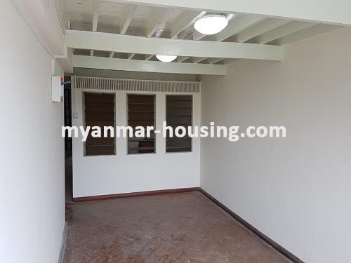 Myanmar real estate - for rent property - No.3609 - An apartment room for rent in Pazundaung Township - View of the living room
