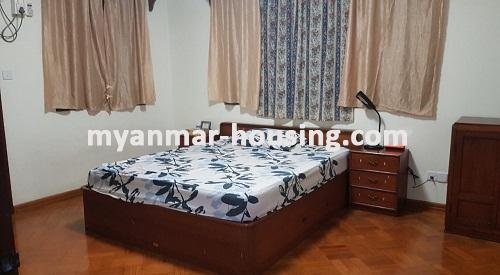 Myanmar real estate - for rent property - No.3612 - A Condo apartment for rent in Diamond Condo. - View of the Bed room