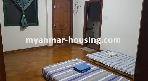 Myanmar real estate - for rent property - No.3612 - A Condo apartment for rent in Diamond Condo. - View of the Bed room