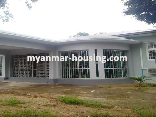 Myanmar real estate - for rent property - No.3631 - One storey landed house for rent on Parami Road, Mayangone! - House view