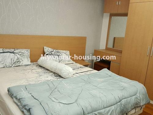 Myanmar real estate - for rent property - No.3640 - A nice condo room in Sanchaung! - Washing place