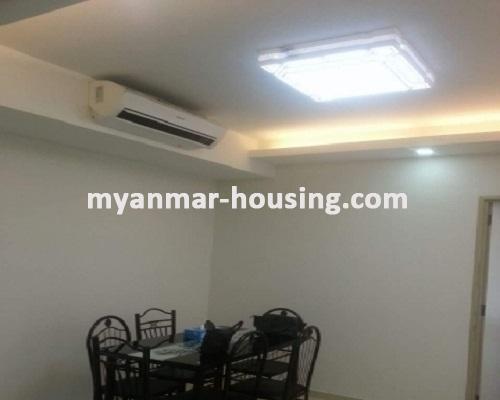 Myanmar real estate - for rent property - No.3687 -   A Condominium apartment for rent in Star City. - View of Dining room