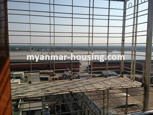 Myanmar real estate - for rent property - No.3688 - Condo room with river view in Downtown! - river view