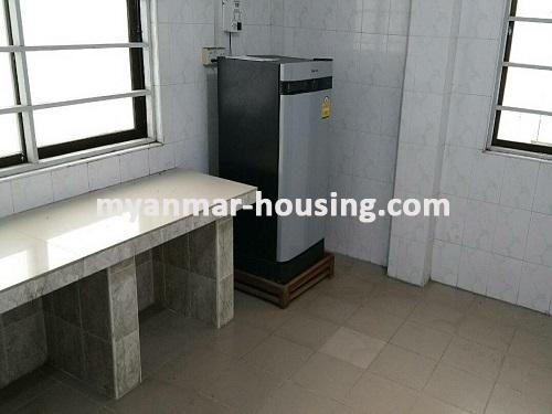 缅甸房地产 - 出租物件 - No.3692 - An apartment for rent on Baho Road, Kamaryut Township. - kithen view