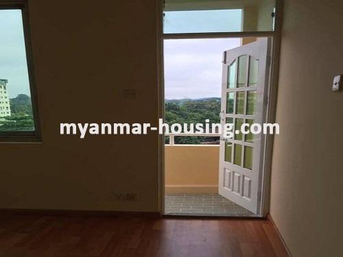Myanmar real estate - for rent property - No.3695 - Zawana Tower Condo room for rent, Thin Gan Gyun! - outside view from balcony 