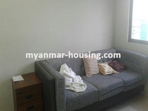 缅甸房地产 - 出租物件 - No.3702 - Pent House for rent in downtown is available now. -  View of the living room