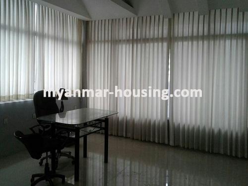 缅甸房地产 - 出租物件 - No.3706 - A Pent House for rent in Zizawar Condo. - View of the room