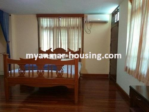Myanmar real estate - for rent property - No.3713 - Landed house for rent in Bahan! - living room view