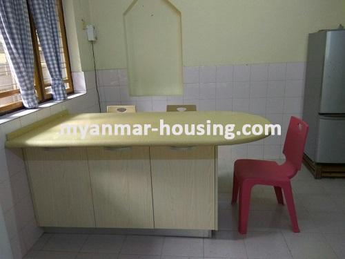 Myanmar real estate - for rent property - No.3713 - Landed house for rent in Bahan! - study room view