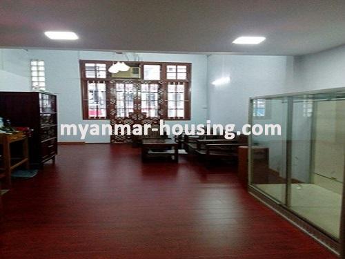 缅甸房地产 - 出租物件 - No.3716 - Apartment for rent in Downtown! - living room