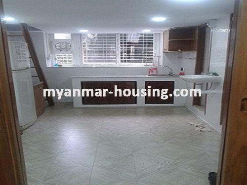 缅甸房地产 - 出租物件 - No.3716 - Apartment for rent in Downtown! - kitchen