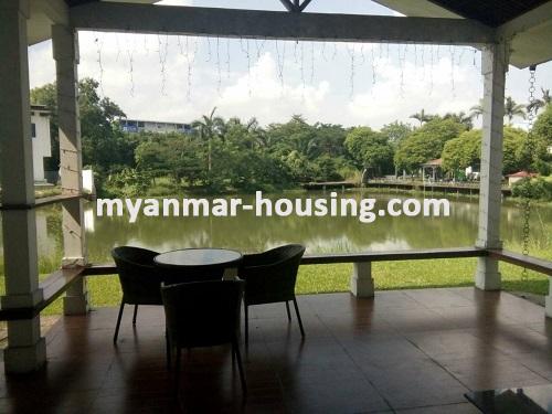 Myanmar real estate - for rent property - No.3717 - For Rent Very nice Landed house, Lake View in F M I City, Hlaing Thar Yar T/s. - 