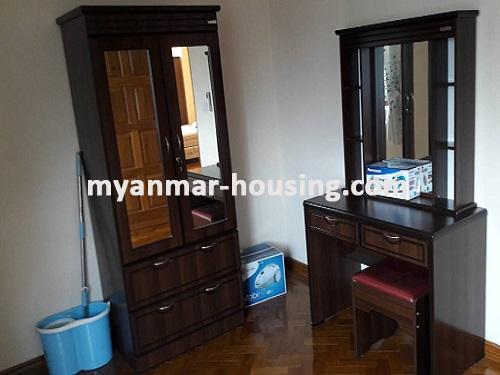 မြန်မာအိမ်ခြံမြေ - ငှားရန် property - No.3718 - ဒဂုံယောမင်းကြီးလမ်းနားတွင် ကွန်ဒိုတိုက်ခန်းငှါးရန်ရှိသည်။ - single bedroom view