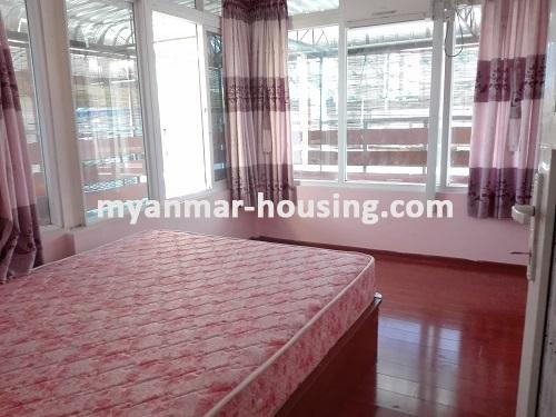Myanmar real estate - for rent property - No.3723 - Penthouse for rent near Hledan Junction. - third single bedroom view
