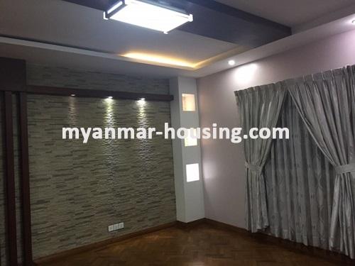 Myanmar real estate - for rent property - No.3738 - A Good Condo room for rent near Kabaraye Bagoda. - View of the room