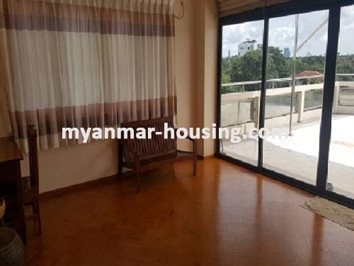 缅甸房地产 - 出租物件 - No.3744 - A Condo room for rent near 9 Mile, Myangone Towship. - View of the Living room