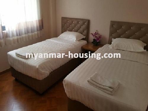 缅甸房地产 - 出租物件 - No.3744 - A Condo room for rent near 9 Mile, Myangone Towship. - View of the Bed room