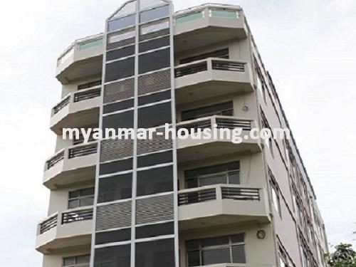 缅甸房地产 - 出租物件 - No.3744 - A Condo room for rent near 9 Mile, Myangone Towship. - View of the building