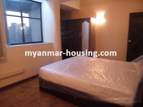 缅甸房地产 - 出租物件 - No.3766 - Wide space condo room for rent in Balazon Condo. - View of the Bed room