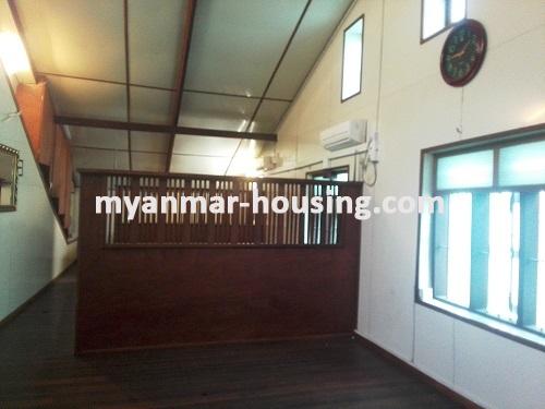 Myanmar real estate - for rent property - No.3770 - Two story Landed house for rent in Pabedan Township. - View of the room