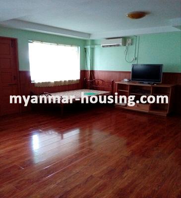Myanmar real estate - for rent property - No.3773 - Clean and neat room for rent in Yankin Township. - View of the Bed room