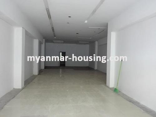 缅甸房地产 - 出租物件 - No.3776 - A Suitable ground floor for shop room for rent in Sanchaung Township - View of the Living room