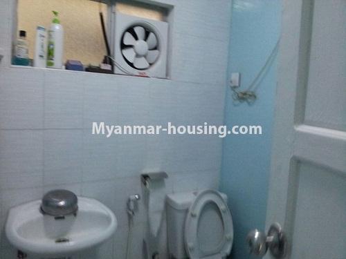 Myanmar real estate - for rent property - No.3783 - Good room for rent in Mya Yaik Condo. - View of the Toilet and Bathroom