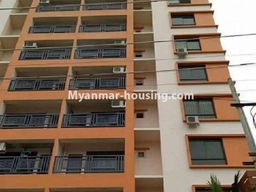Myanmar real estate - for rent property - No.3788 - A good Condo room for rent in Maharswe Condo. - View of the building