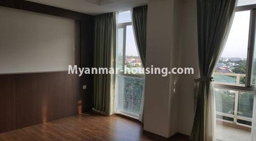 မြန်မာအိမ်ခြံမြေ - ငှားရန် property - No.3791 - ရွေှပါရမီကွန်ဒိုတွင် အခန်းကောင်း ဌားရန် ရှိပါသည်။ - View of the Bed room