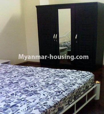 မြန်မာအိမ်ခြံမြေ - ငှားရန် property - No.3795 - တာမွေမြို့နယ်တွင် ဈေးနှုန်းချိုသာစွာဖြင့် ကွန်ဒိုအခန်းတစ်ခန်းဌားရန် ရှိပါသည်။view of the bed room