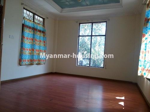 Myanmar real estate - for rent property - No.3803 - A Landed House for rent in Mayangone Township. - View of the Bed room