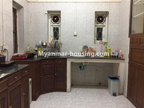 Myanmar real estate - for rent property - No.3809 - Landed house in quiet place near Myanmar Plaza for rent in Bahan! - kitchen view