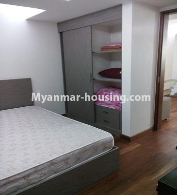 缅甸房地产 - 出租物件 - No.3810 - Good Room for rent in Royal Yawmingyi Condo. - View of the Bed room