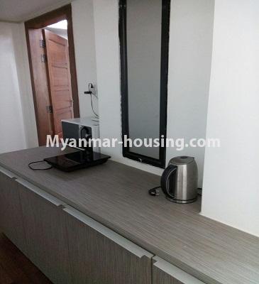 缅甸房地产 - 出租物件 - No.3810 - Good Room for rent in Royal Yawmingyi Condo. - View of Kitchen room