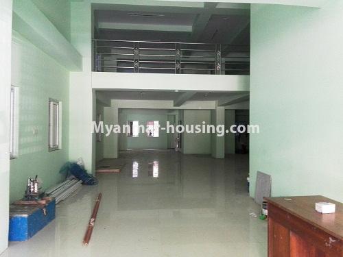 缅甸房地产 - 出租物件 - No.3814 - A Ground floor with Etthic for rent in Mingalar Taung Nyunt Township. - View of ground floor